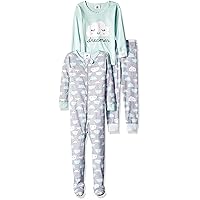 Just Born Girls' 3-Piece Pajama Set