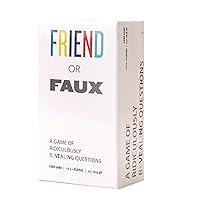Games Adults Play Friend or Faux: A Game of Ridiculously Revealing Questions by, Multicolor