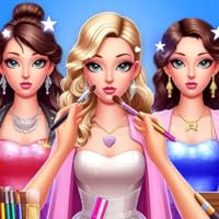 Lady Popular Makeup Dress Up Princess Games ASMR Spa Face Body Makeover Salon Makeup ASMR Games