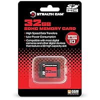 Stealth Cam SD Card - High-Speed Data Transferring Storage Game Trail Hunting Scouting Photo Video Recording Cameras, SDHC 32GB SD Memory Card