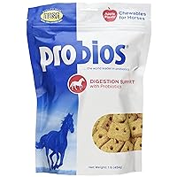 Probios Horse Treats for Digestion Support, 1-Pound