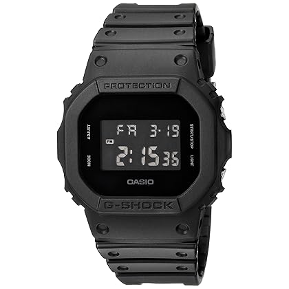 Casio Men's DW5600BB G-Shock Black Out Watch