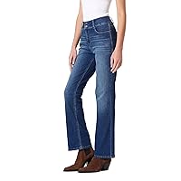 Angels Forever Young Women's Super High Rise Curvy Bootcut Jeans