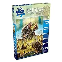Renegade Game Studios 1000 Piece Jigsaw Puzzle - Raiders of The North Sea - Conquest, 26 x 19 inches, Features Art from The Critically Acclaimed Board Game, Raiders of The North Sea, Age 10 & Up
