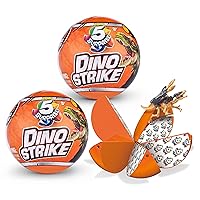 7748-S001 Dino Strike Surprise Mystery Battling Collectibles (Double Pack), Series 1, 2 Pack, for 3+ years