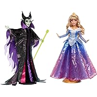 Mattel Disney Princess Collector Maleficent & Aurora Fashion Doll Set Inspired by The Disney Sleeping Beauty Movie