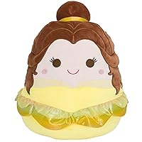 Official Mickey Mouse Kellytoy Plush 14-Inch Belle with Sequins - Disney Ultrasoft Stuffed Animal Plush Toy - Amazon Exclusive