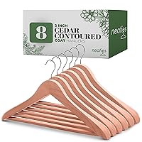 Neaties Premium Red Cedar Hangers for Closet Wide 2