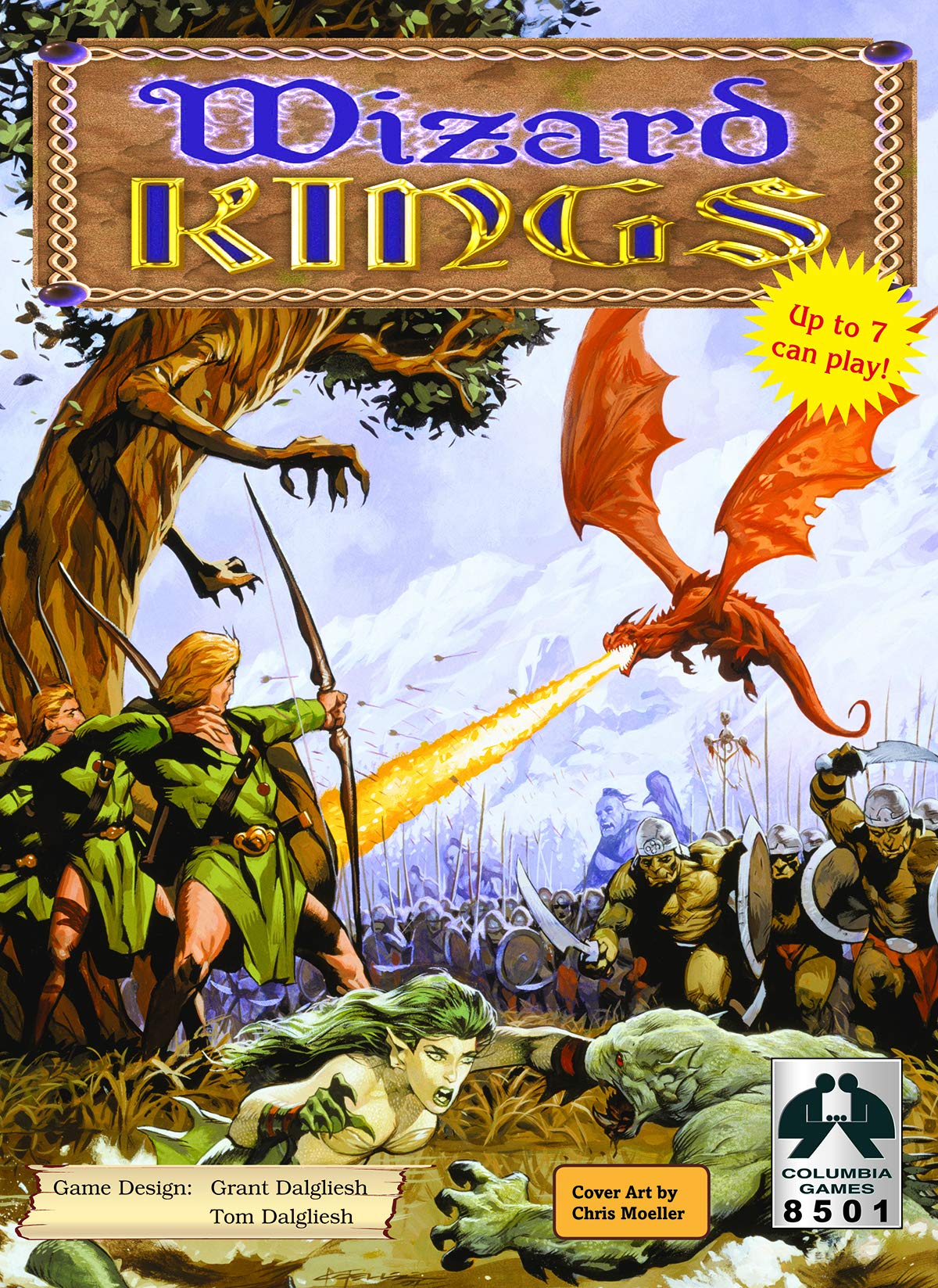 Columbia Games Wizard Kings 2nd Edition
