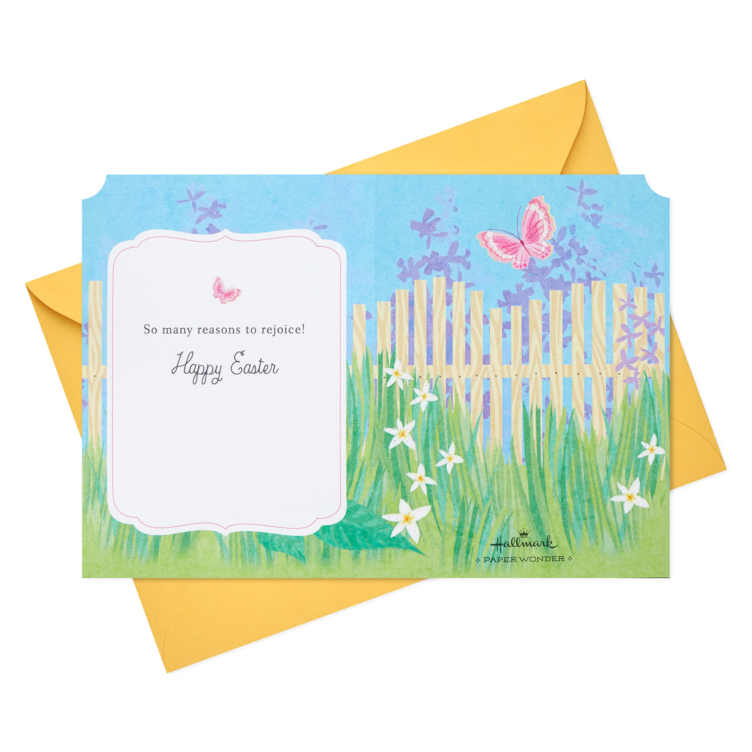 Hallmark Paper Wonder Displayable Pop Up Easter Card (Lilies)
