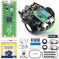 Yahboom Raspberry Pi Pico Smart Robot Car Starter Programming Robot Kit DIY MicroPython Scientific Electronics Programming Project Kit