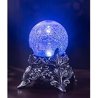 Seasons Mystic Crystal Ball with Color Changing Lights