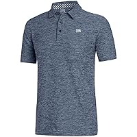 Three Sixty Six Golf Shirts for Men - Dry Fit Short-Sleeve Polo, Athletic Casual Collared T-Shirt