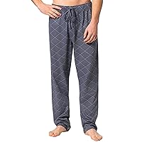 Hanes Men's Sleepwear 100% Cotton Pjs X-Temp Jersey Knit Pajama Pants