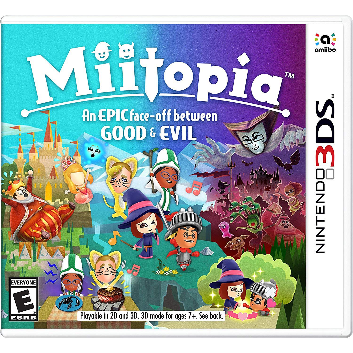 3DS Miitopia - An Epic Face Off Between Good and Evil