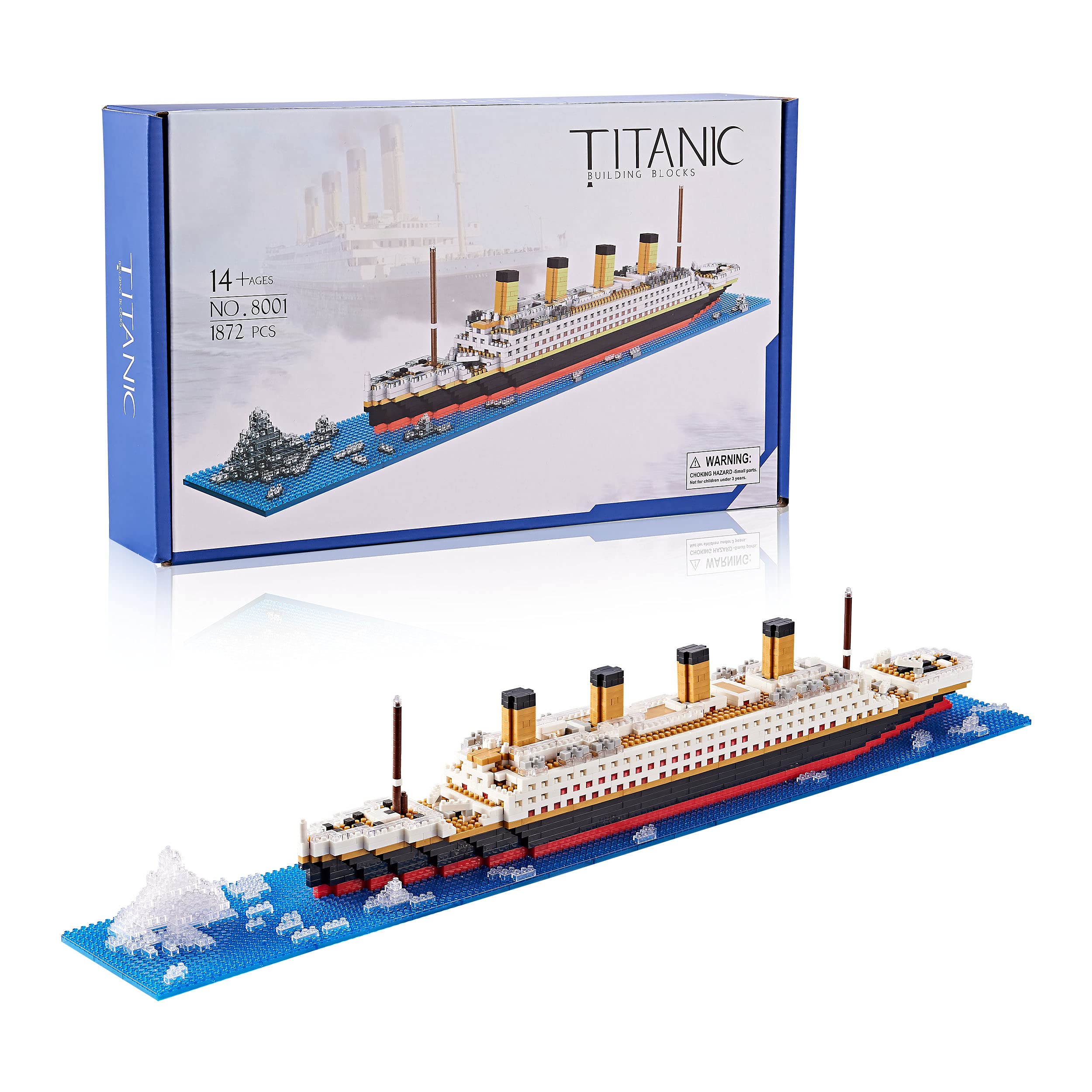 Mua YaJie Big Size Titanic Toy Ship Model Kit for Adults and Kids Micro  Block with Color Package trên Amazon Mỹ chính hãng 2023 | Giaonhan247