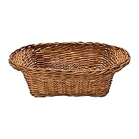 Creative Co-Op Hand-Woven Rattan Casserole Basket Baking Dish, 12