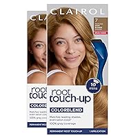 Root Touch-Up by Nice'n Easy Permanent Hair Dye, 7 Dark Blonde Hair Color, Pack of 2