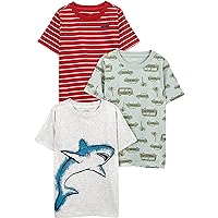Simple Joys by Carter's Baby Boys' 3-Pack Short-Sleeve Tee Shirts