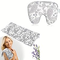 Hihealer Microwave Heating pad for Neck and Sinus Mask, Microwavable Face Heating Pad