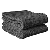 Ritz Royale Collection 100% Combed Terry Cotton, Highly Absorbent, Oversized Kitchen Towel Set, 28