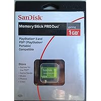 SanDisk PlayStation 3 Memory Card - 1GB