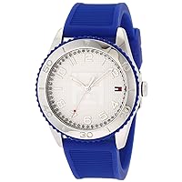 Tommy Hilfiger Women's 1781129 Sport Stainless Steel Cobalt Blue Silicon Watch