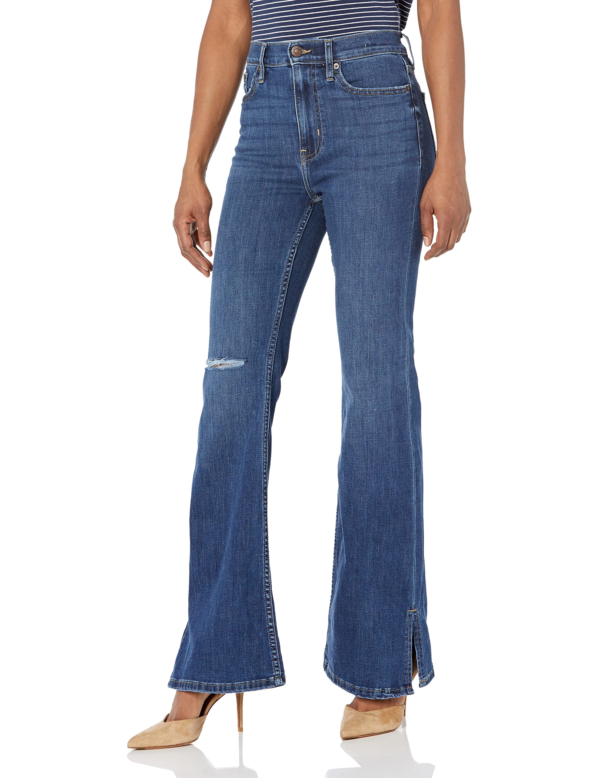 Mua Calvin Klein Women's Jeans Super Hi Rise Side Split Flare Denim trên  Amazon Mỹ chính hãng 2023 | Giaonhan247