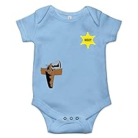 Sheriff Cute Baby One Piece Newborn Infant Funny Onesie Baby Bodysuit Romper