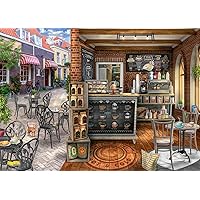 Quaint Café 1000 Piece Jigsaw Puzzle for Adults - 16805 - Every Piece is Unique, Softclick Technology Means Pieces Fit Together Perfectly