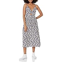 Angie Women's Twist Front Midi Dress