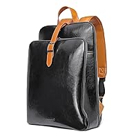 Genuine Leather 15.6 in Laptop Backpack Purse for Women Travel Backpack Work Business Vintage Classical Casual Backpack