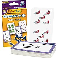 Teacher Created Resources® Pete The Cat® Numbers 0-25 Flash Cards