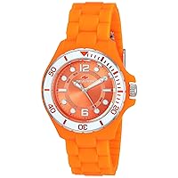 Women's 'Spring' Quartz Stainless Steel and Silicone Casual Watch