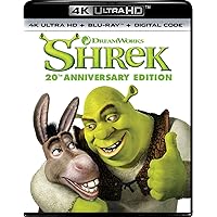 Shrek - 20th Anniversary Edition 4K Ultra HD + Blu-ray + Digital [4K UHD]