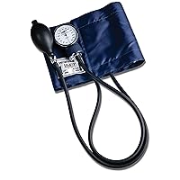 Labtron Manual Blood Pressure Monitor, Blue Adult Cuff, Labstar Deluxe Aneroid Sphygmomanometer