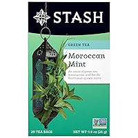 Stash Tea Moroccan Mint Green Tea, 20 ct