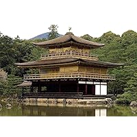 1/100 Scale Model - Kinkaku-ji - Temple of the Golden Pavilion - Construction Kit