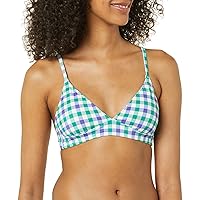 Amazon Essentials Women's Light-Support Classic Bikini Swimsuit Top