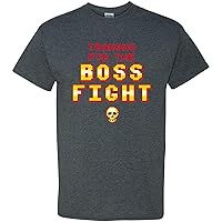 Training for The Boss Fight - Funny Gym Workout Video Game T Shirt