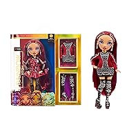 Rainbow High Mila Berrymore- Burgundy Red Fashion Doll. 2 Designer Outfits to Mix & Match with Accessories, Great Gift for Kids 6-12 Years Old and Collectors-Multicolor