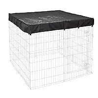 MidWest Homes For Pets Square Exercise Pen Fabric Mesh Top