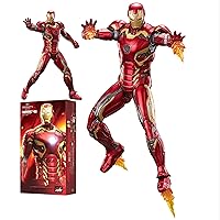 Ironman MarK45 Action Figure-2023 New Released 7 Inch Exquisite Painting Collection Movable Model Toys (1/10 Scale)
