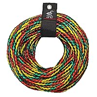 Tow Rope | 1-4 Rider Rope for Towable Tubes Multi, 9/16