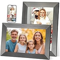 FRAMEO 10.1 Inch WiFi Digital Picture Frame,1280x800 HD,Touch Screen,Picture Frame with Built-in 32GB Memory,Auto-Rotate,Wall Mountable,Share Photos/Videos Instantly from Anywhere