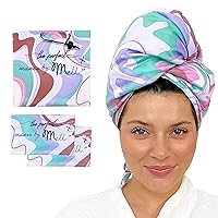 THE PERFECT HAIRCARE - Limited Edition Manes by Mell Microfiber Hair Towel & Scrunching Towels Set by Melissa Guido