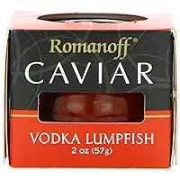 Caviar Vodka Red Lumpfish Caviar, 2 Ounce (Pack of 4)