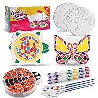  BainGesk Arts and Crafts for Kids Ages 3, 4, 5, 6, 7, 8 Years  Old, 20 Projects Art Activities Toddler Craft Box, Organized Art Supplies  for Boys & Girls, Fun Paper