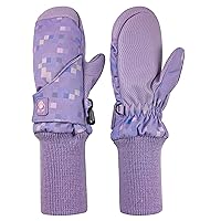 N'Ice Caps Kids Waterproof Snow Mittens - Thinsulate Boys Girls Cold Weather