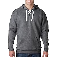 NCAA Mens Sports lace up hoodie sweatshirt
